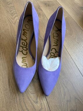 NEVER WORN Sam Edelman Lavender Pointed-Toe Flats
